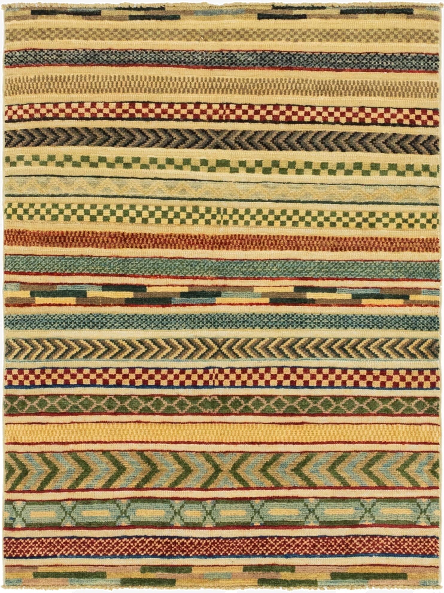 2' 9 x 3' 9  Hand Knotted Modern Ziegler Rug