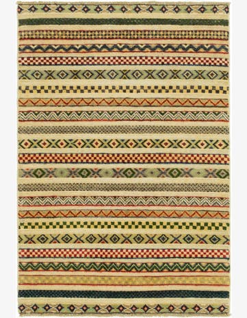 2' 9 x 4' Hand Knotted Modern Ziegler Rug