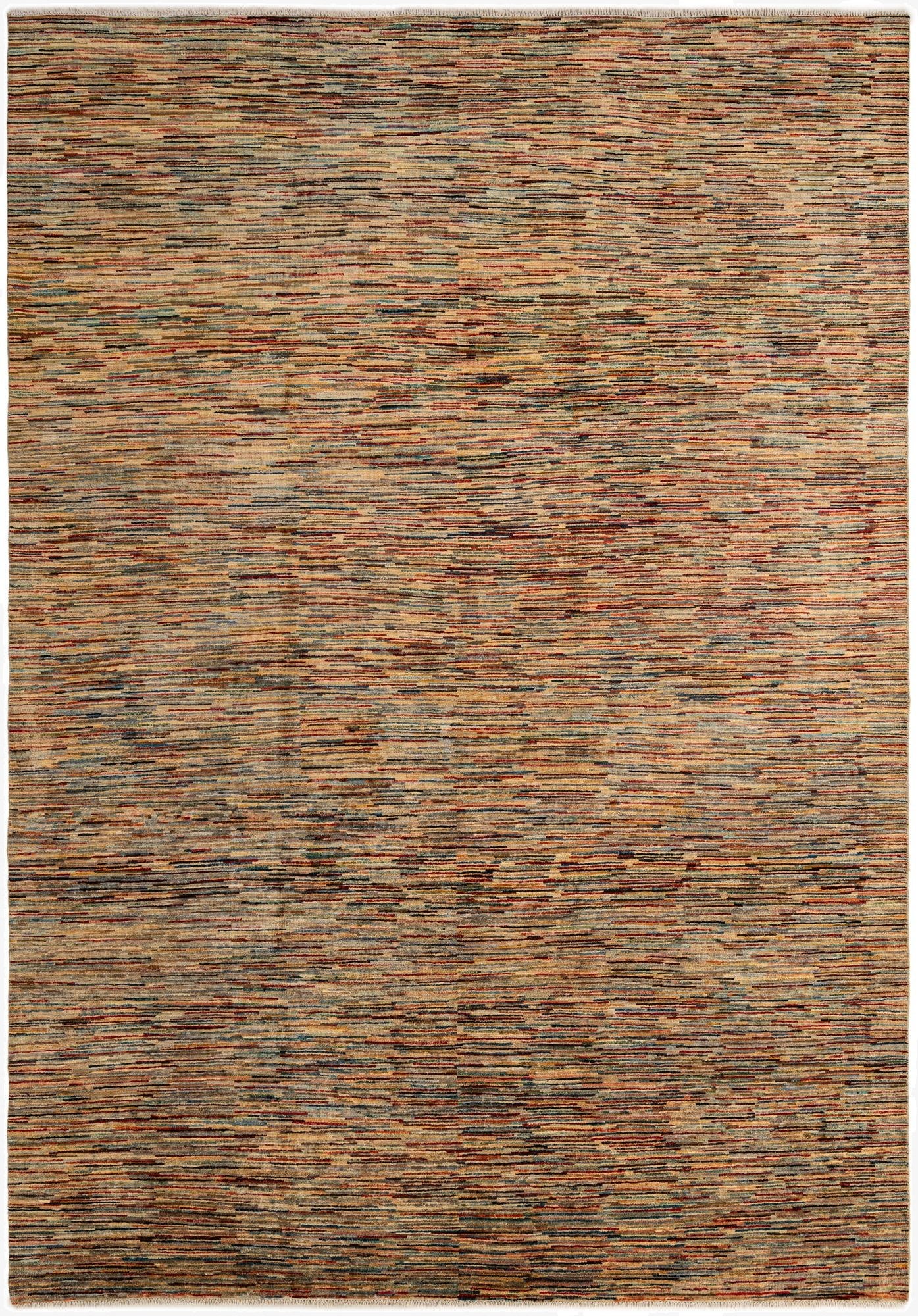 8' 1 x 11' 7  Hand Knotted Modern Ziegler Rug