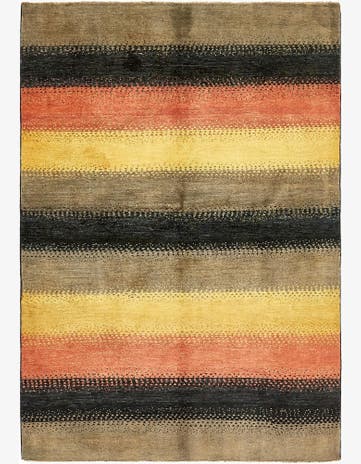 5' 3 x 7' 10 Hand Knotted Modern Ziegler Oriental Rug