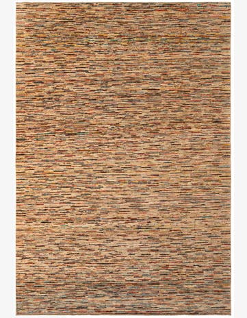 6' 9 x 9' 7 Hand Knotted Modern Ziegler Wool Rug
