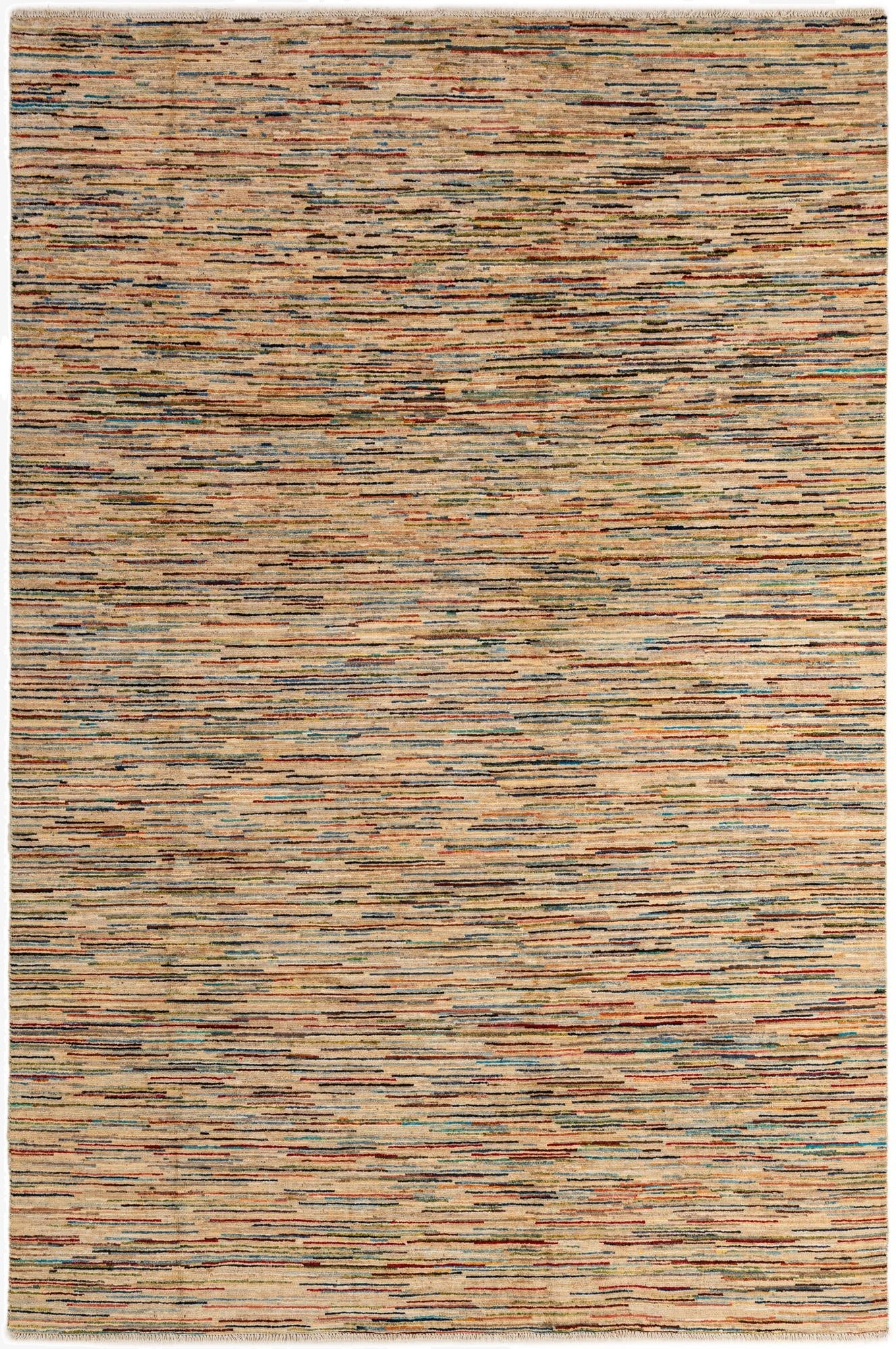 6' 3 x 9' 5  Hand Knotted Modern Ziegler Rug