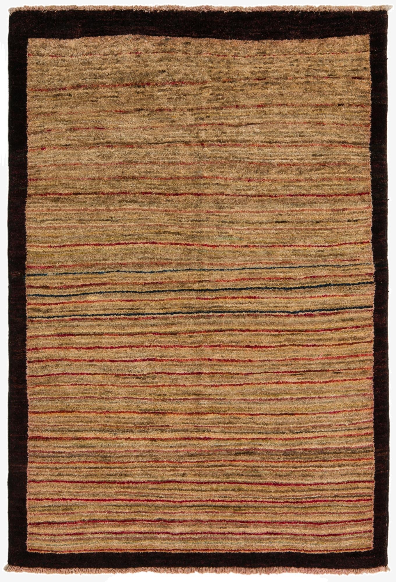3' 3 x 4' 10  Hand Knotted Modern Ziegler Rug