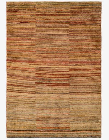 3' x 4' 2 Hand Knotted Modern Ziegler Rug
