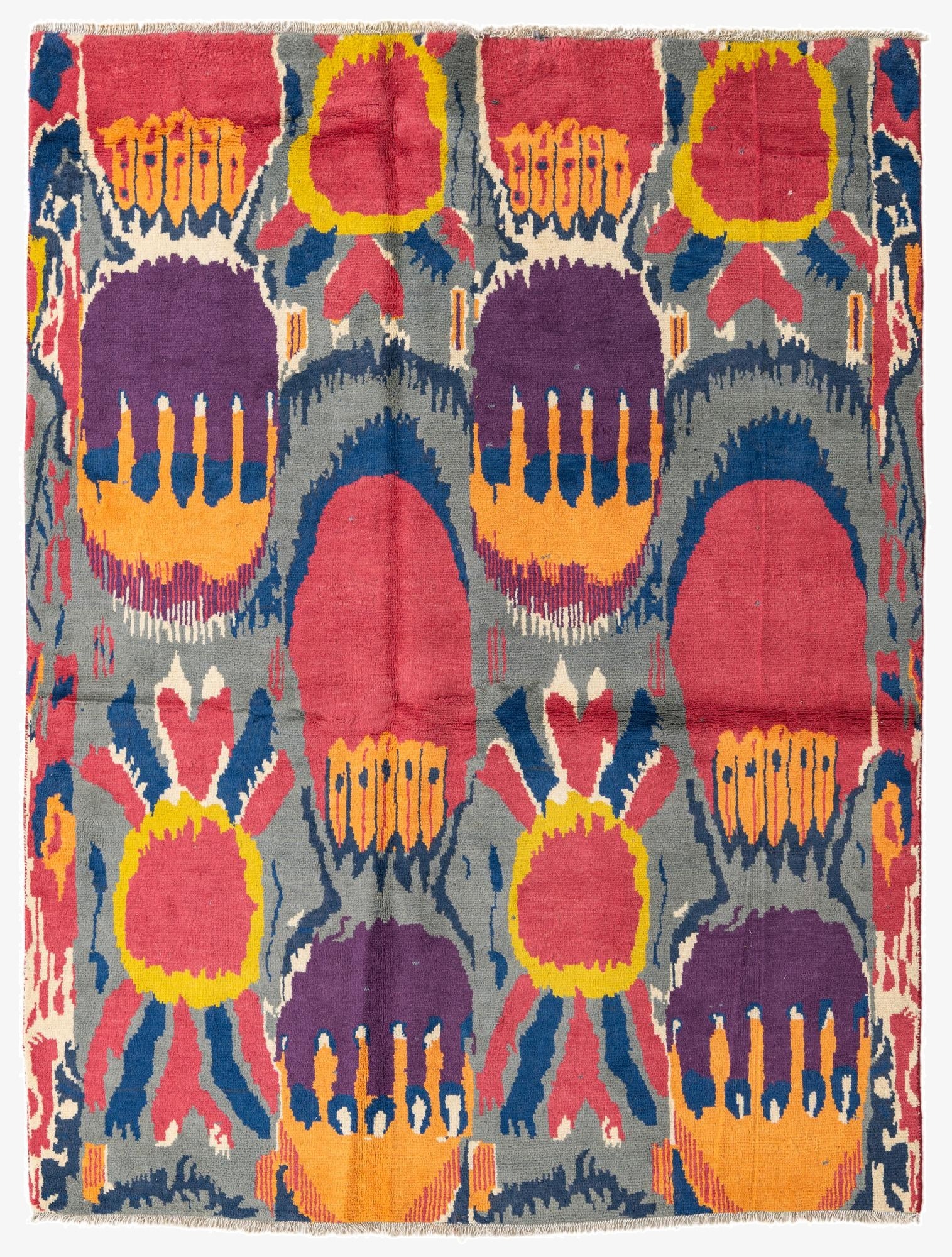 6' 3 x 8' 3  Hand Knotted Modern Ziegler Wool Rug