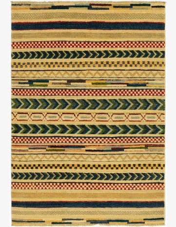 2' 9 x 4' 1 Hand Knotted Modern Ziegler Rug