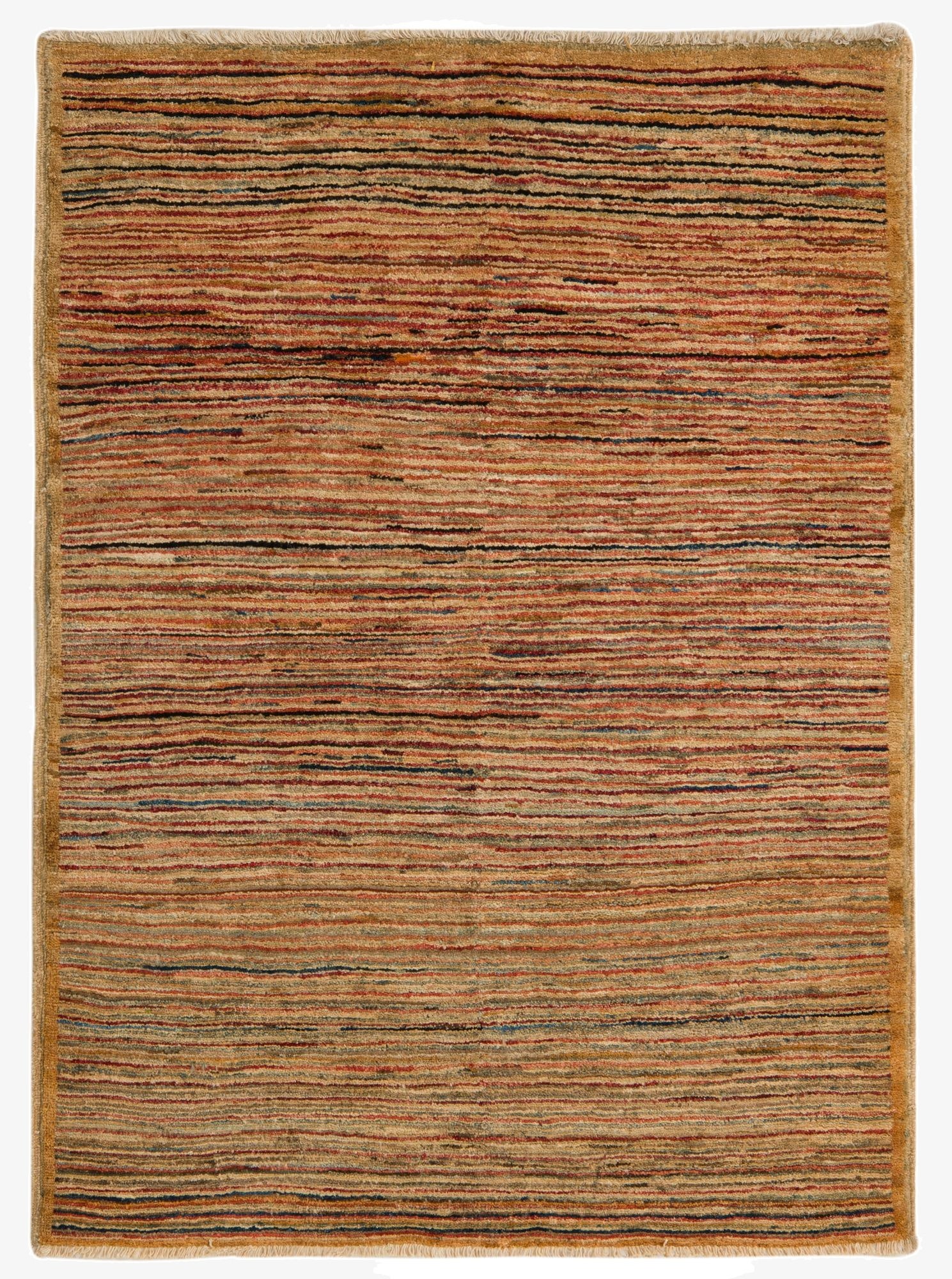 3' 3 x 4' 5 Hand Knotted Modern Ziegler Rug