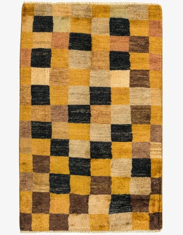 2' 7 x 4' Hand Knotted Modern Ziegler Rug