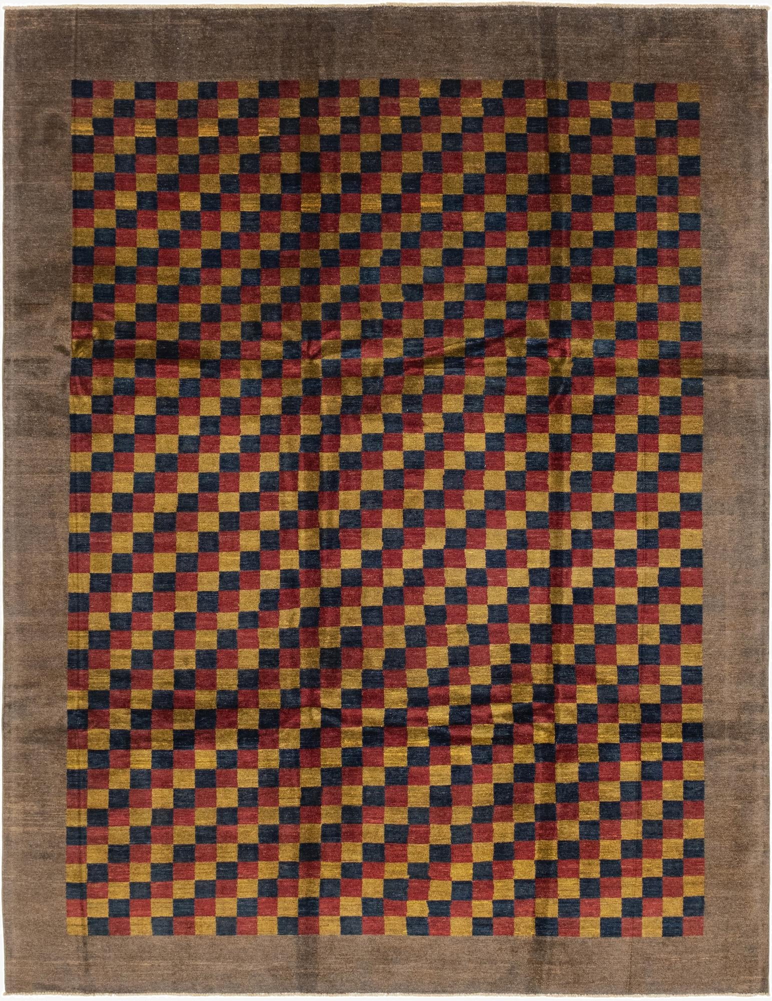 8' 11 x 11' 7  Hand Knotted Modern Ziegler Rug