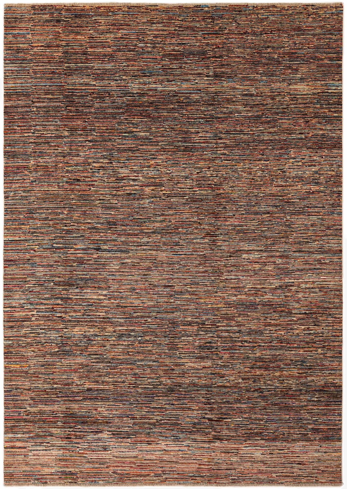 6' 7 x 9' 4  Hand Knotted Modern Ziegler Wool Rug