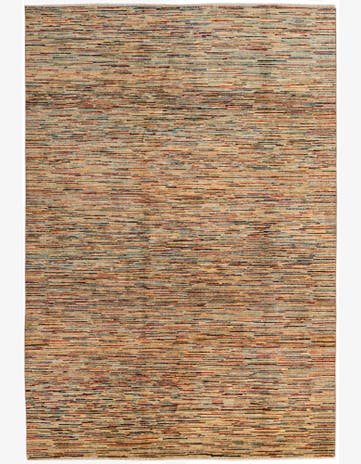 6' 6 x 9' 7 Hand Knotted Modern Ziegler Rug