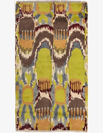 2' 10 x 5' 1 Hand Knotted Modern Ziegler Rug