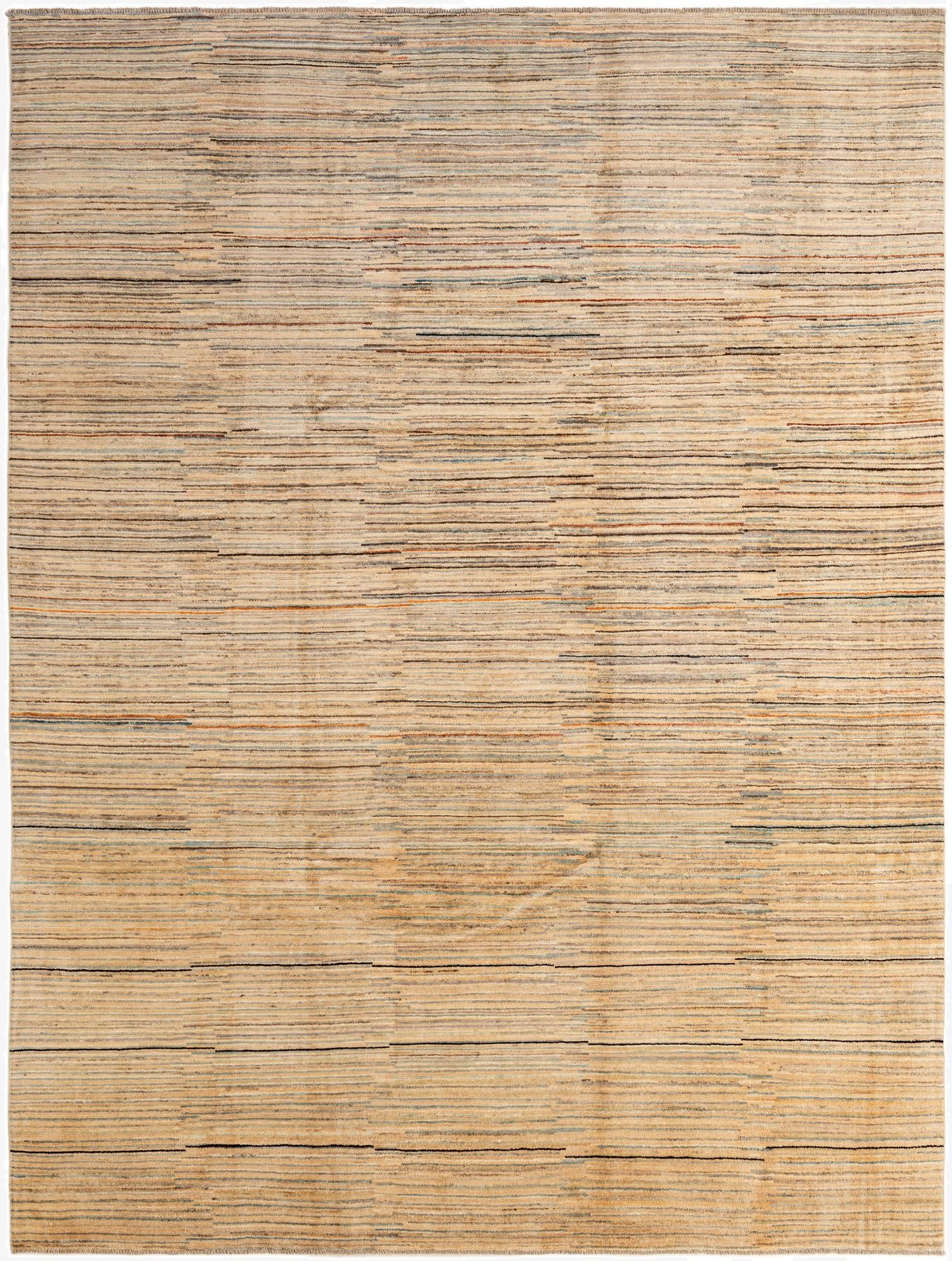 8' 6 x 11' 5  Hand Knotted Modern Ziegler Wool Rug