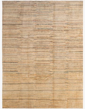8' 6 x 11' 5 Hand Knotted Modern Ziegler Wool Rug