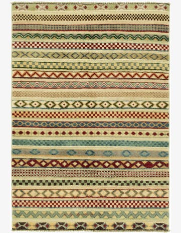 2' 7 x 3' 10 Hand Knotted Modern Ziegler Rug