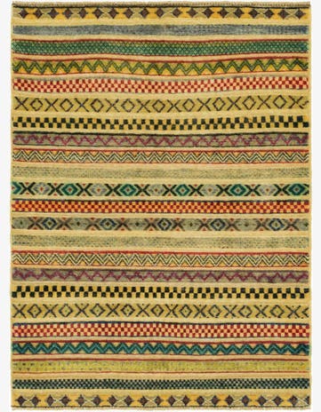 2' 11 x 3' 11 Hand Knotted Modern Ziegler Rug