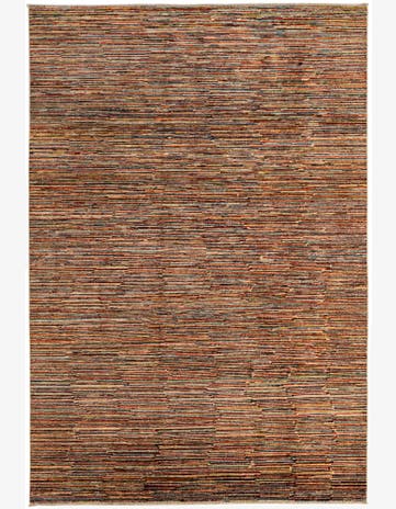 6' 6 x 9' 7 Hand Knotted Modern Ziegler Rug