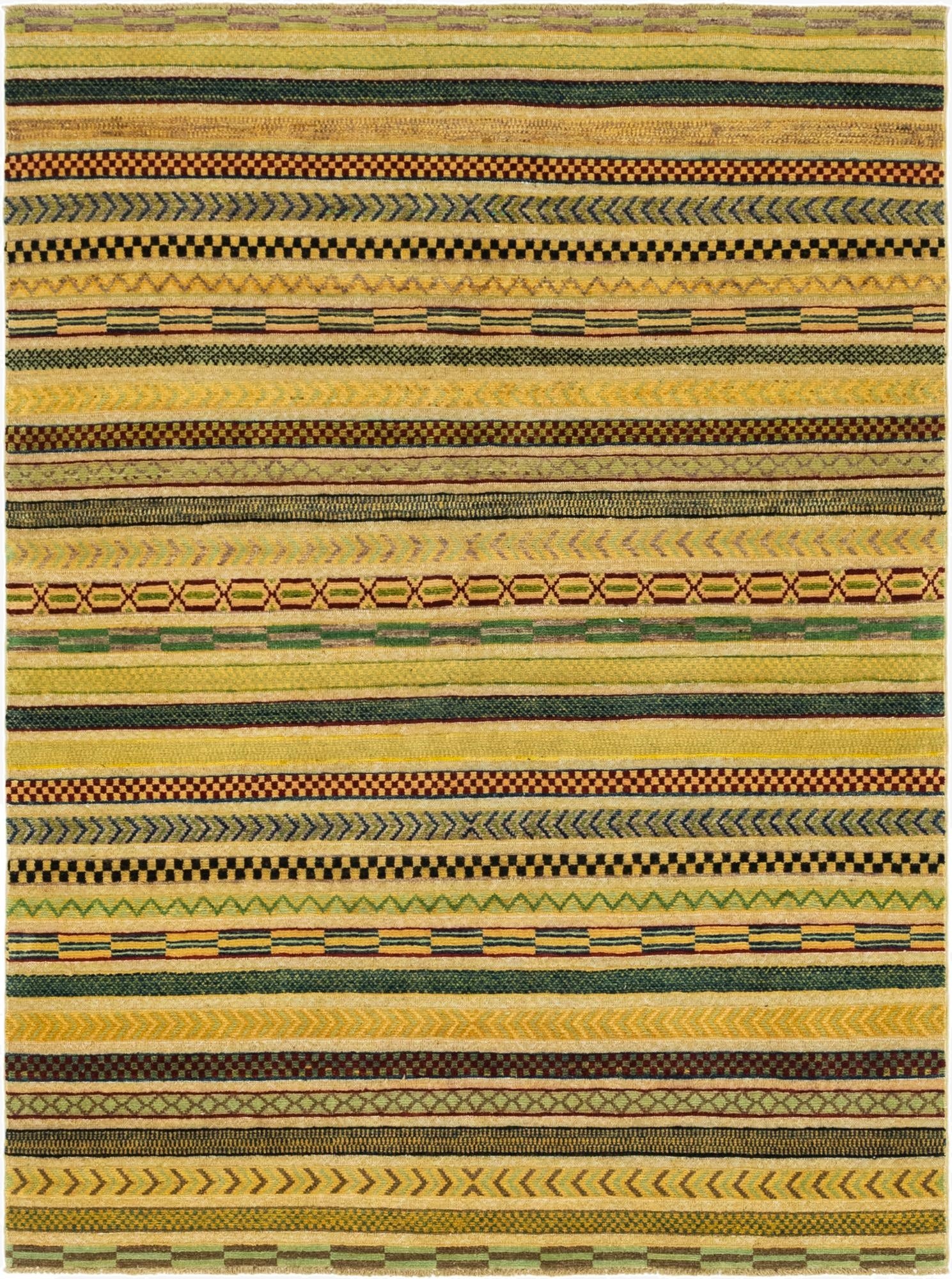 5' x 6' 8  Hand Knotted Modern Ziegler Rug