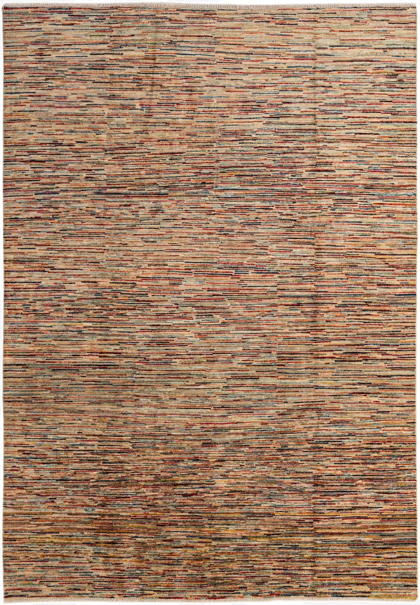 6' 6 x 9' 4  Hand Knotted Modern Ziegler Rug