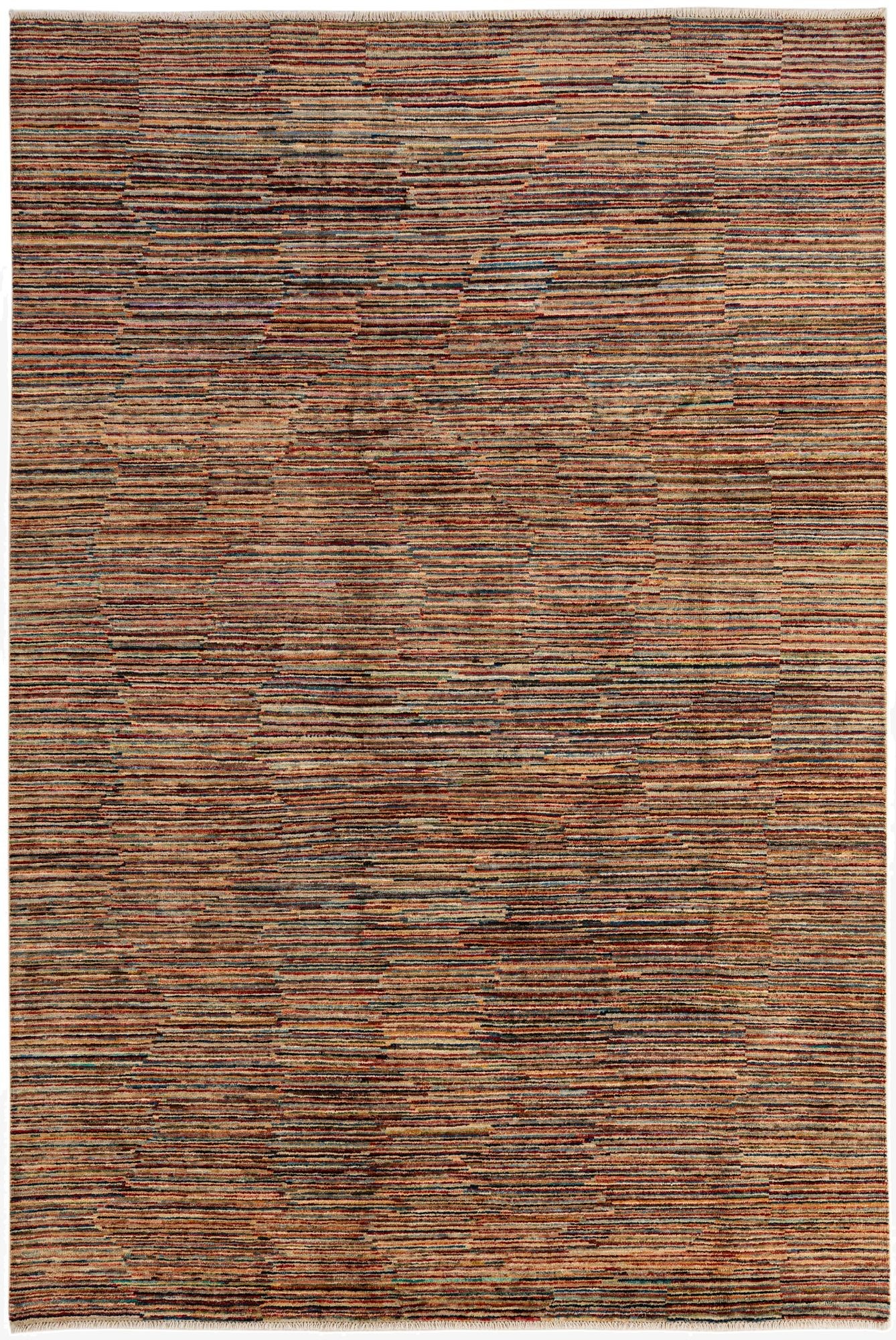 6' 8 x 9' 10  Hand Knotted Modern Ziegler Rug