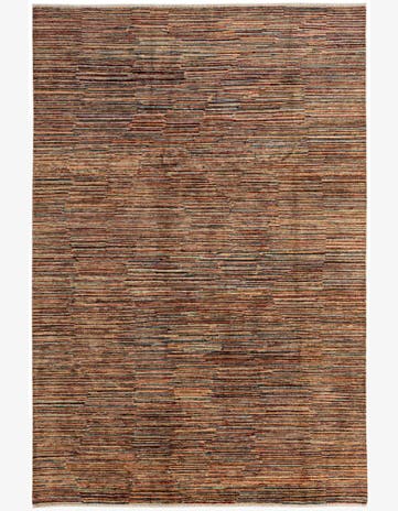 6' 8 x 9' 10 Hand Knotted Modern Ziegler Rug