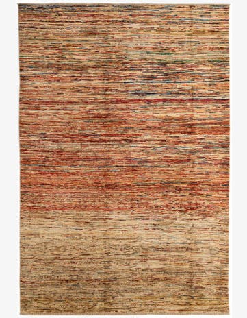 6' 6 x 9' 8 Hand Knotted Modern Ziegler Rug