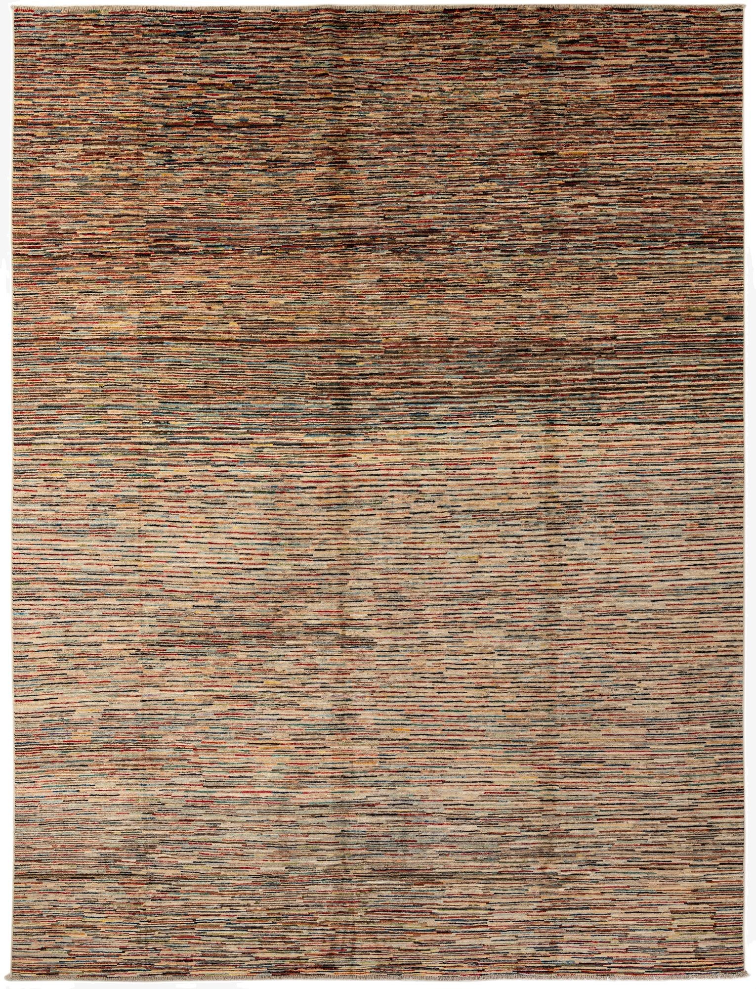 9' 2 x 11' 11  Hand Knotted Modern Ziegler Wool Rug