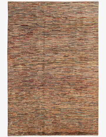 6' 6 x 9' 8 Hand Knotted Modern Ziegler Rug