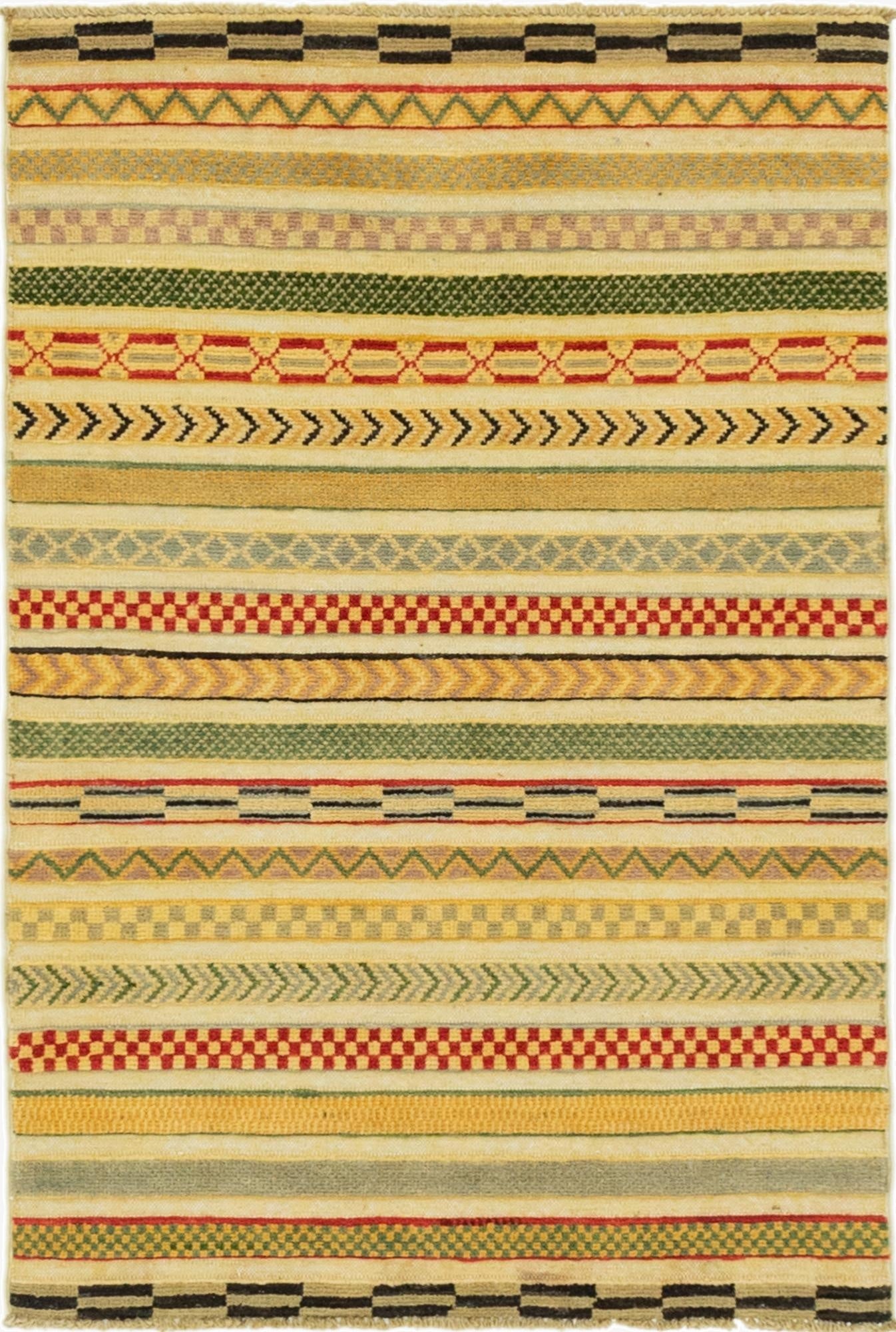 2' 7 x 3' 11  Hand Knotted Modern Ziegler Rug