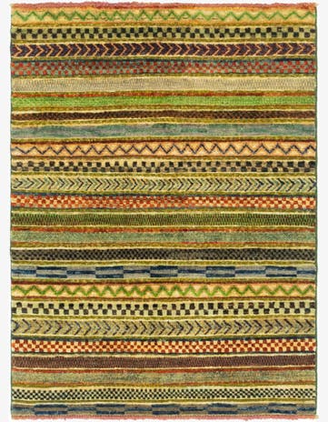2' 9 x 3' 10 Hand Knotted Modern Ziegler Rug