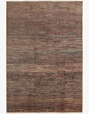6' 7 x 9' 8 Hand Knotted Modern Ziegler Rug