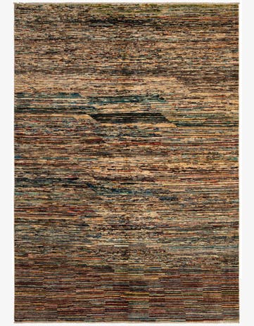 5' 5 x 7' 9 Hand Knotted Modern Ziegler Wool Rug