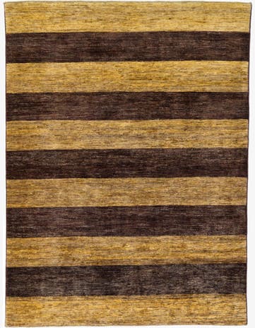 4' 9 x 6' 4 Hand Knotted Modern Ziegler Oriental Rug