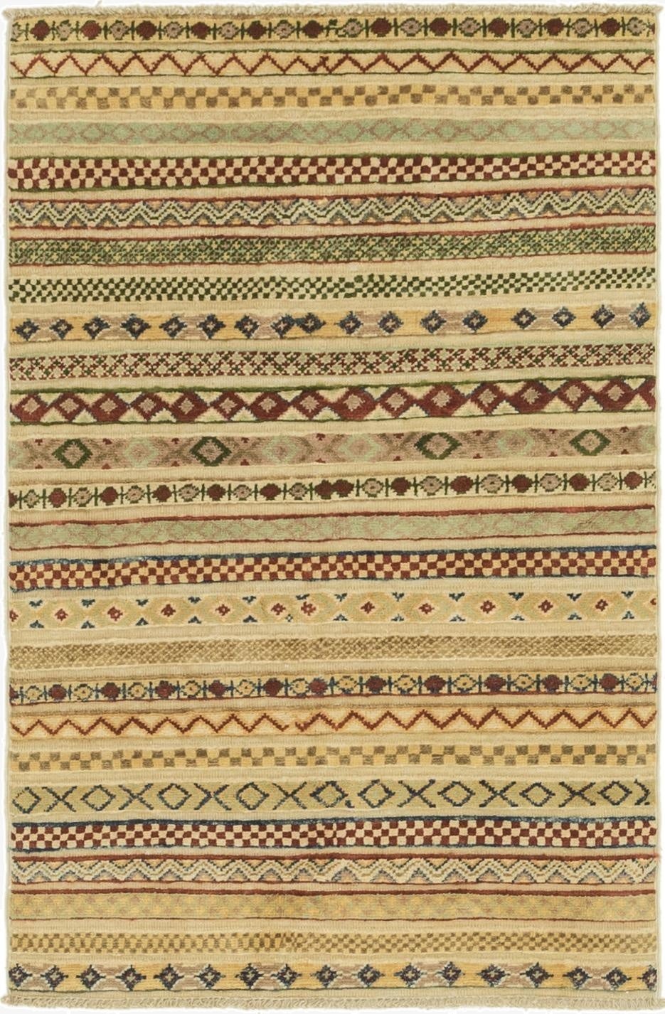 80cm x 122cm  Hand Knotted Modern Ziegler Oriental Rug