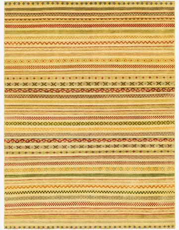 5' 9 x 7' 8 Hand Knotted Modern Ziegler Rug