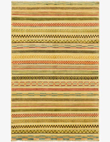 3' 2 x 5' Hand Knotted Modern Ziegler Rug