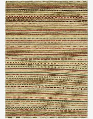 5' 1 x 7' 8 Hand Knotted Modern Ziegler Oriental Rug