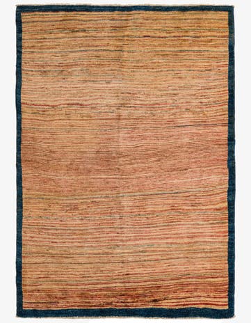 4' x 5' 8 Hand Knotted Modern Ziegler Rug