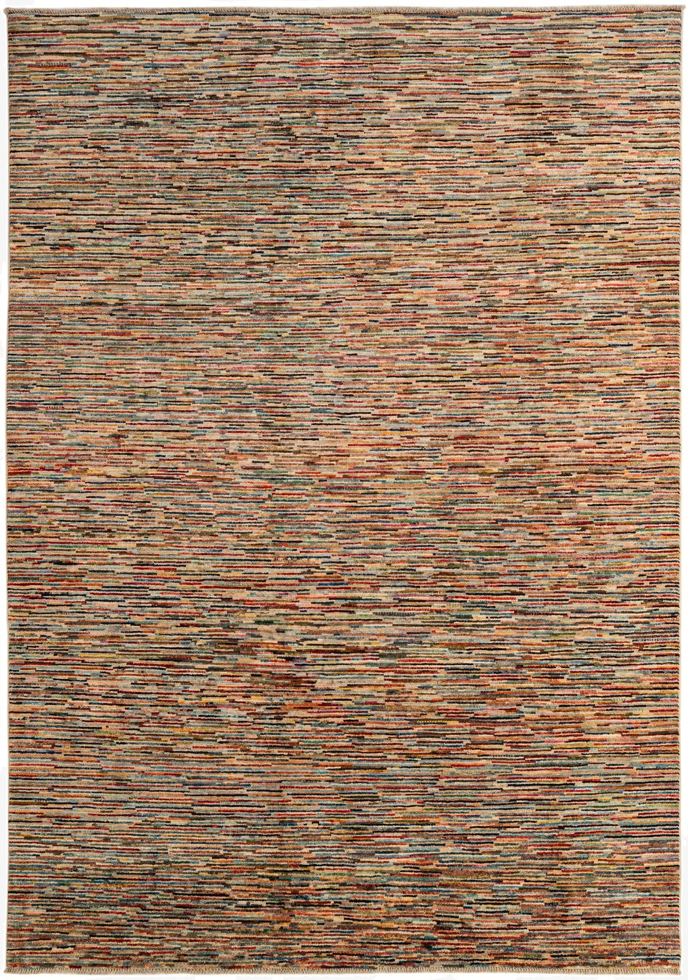 6' 7 x 9' 5  Hand Knotted Modern Ziegler Wool Rug