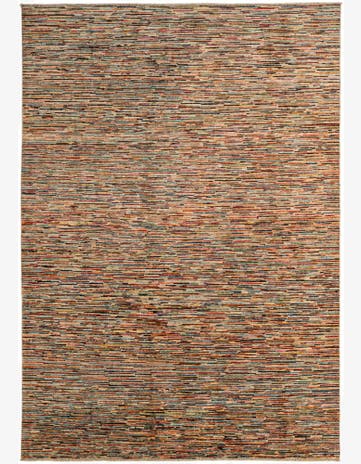 6' 7 x 9' 5 Hand Knotted Modern Ziegler Wool Rug