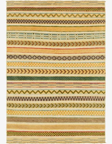 2' 8 x 4' Hand Knotted Modern Ziegler Rug