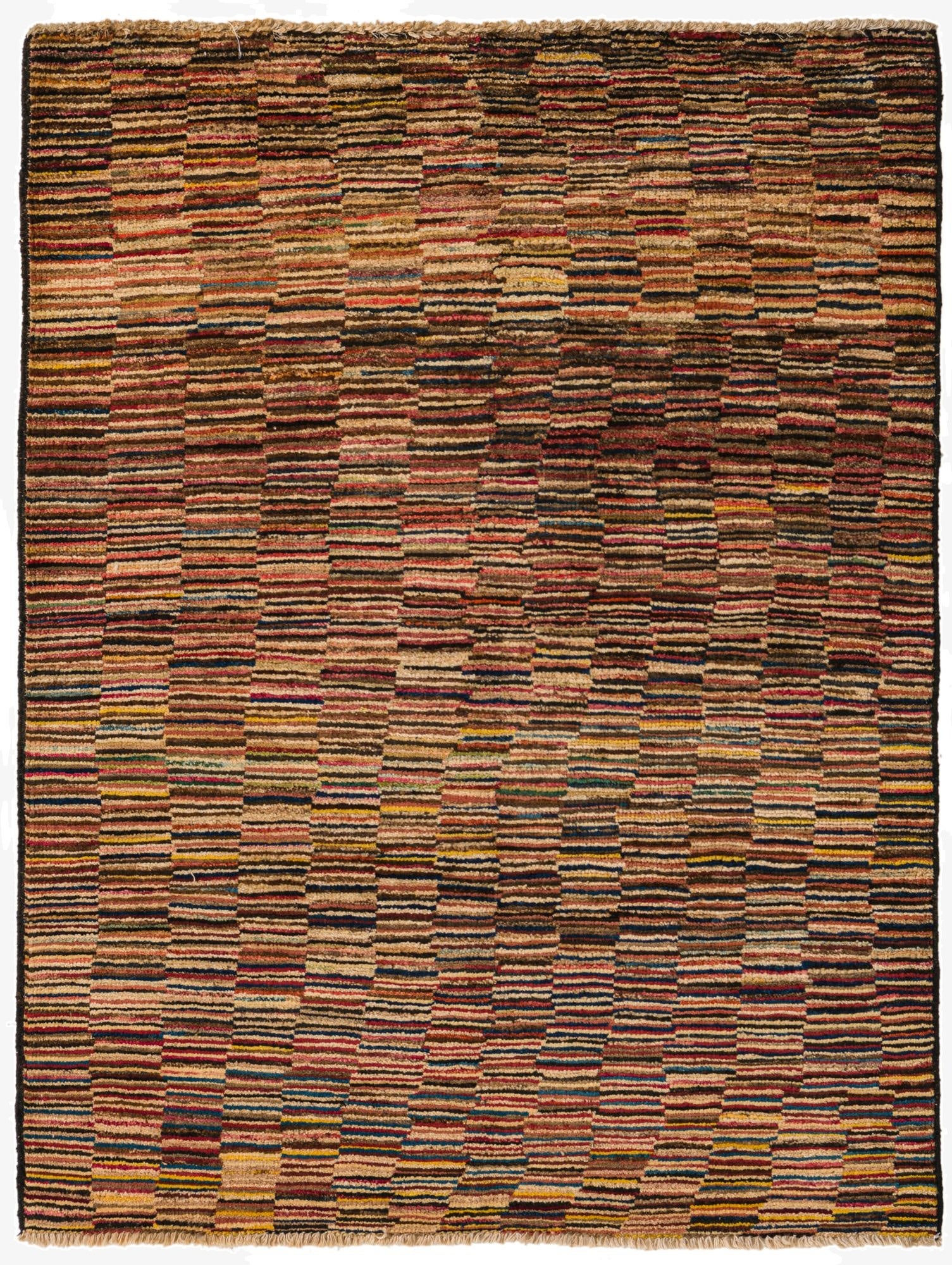 3' 3 x 4' 5  Hand Knotted Modern Ziegler Rug