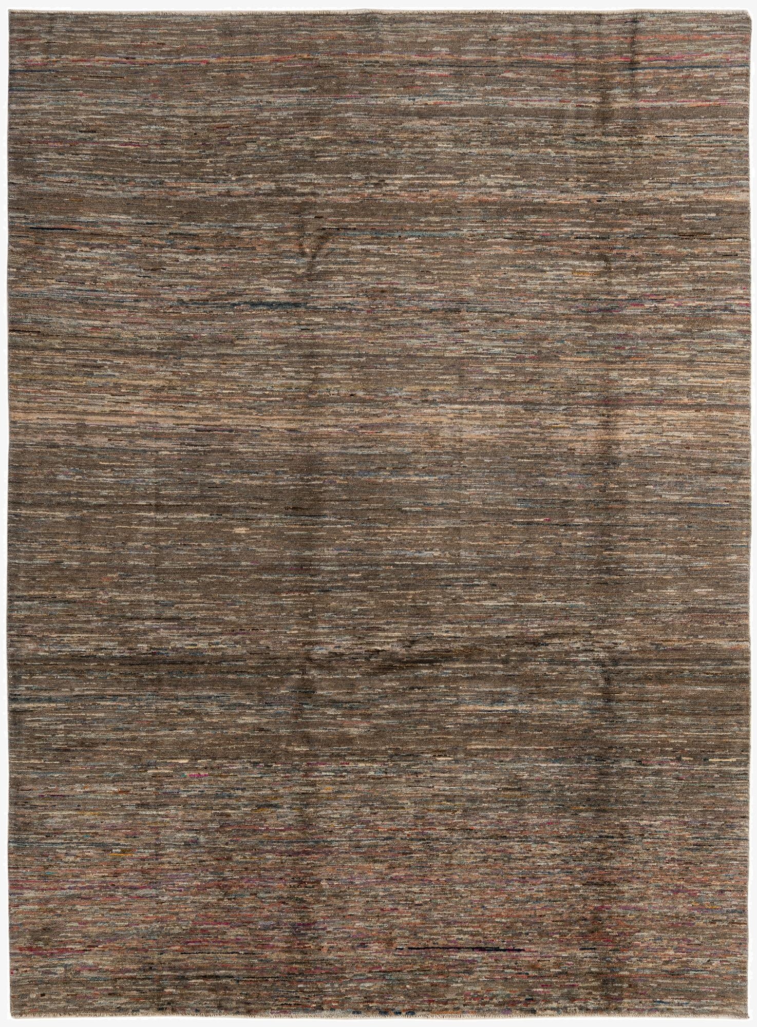 6' 8 x 9' 3  Hand Knotted Modern Ziegler Wool Rug
