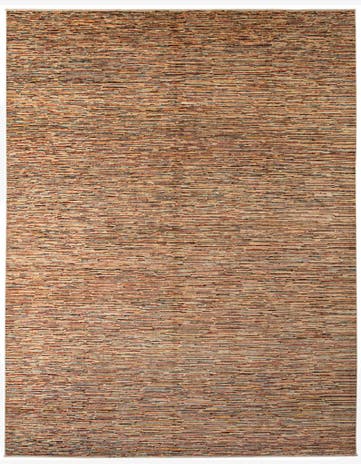 9' 11 x 12' 11 Hand Knotted Modern Ziegler Wool Rug