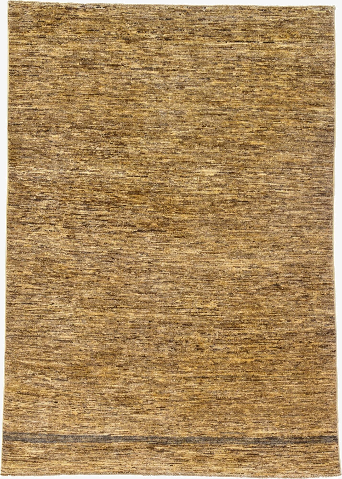 4' 9 x 6' 7  Hand Knotted Modern Ziegler Oriental Rug