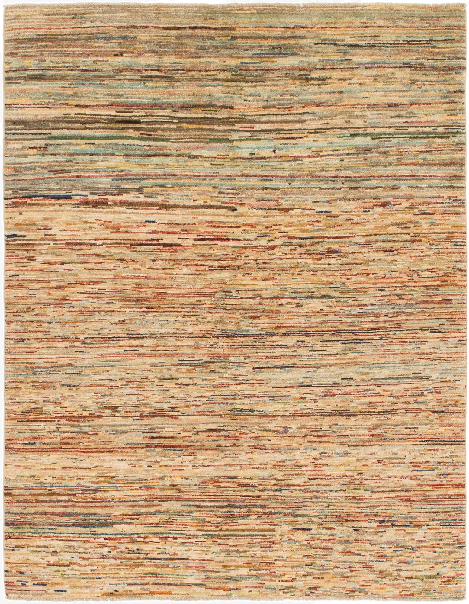 152cm x 193cm  Hand Knotted Modern Ziegler Oriental Rug