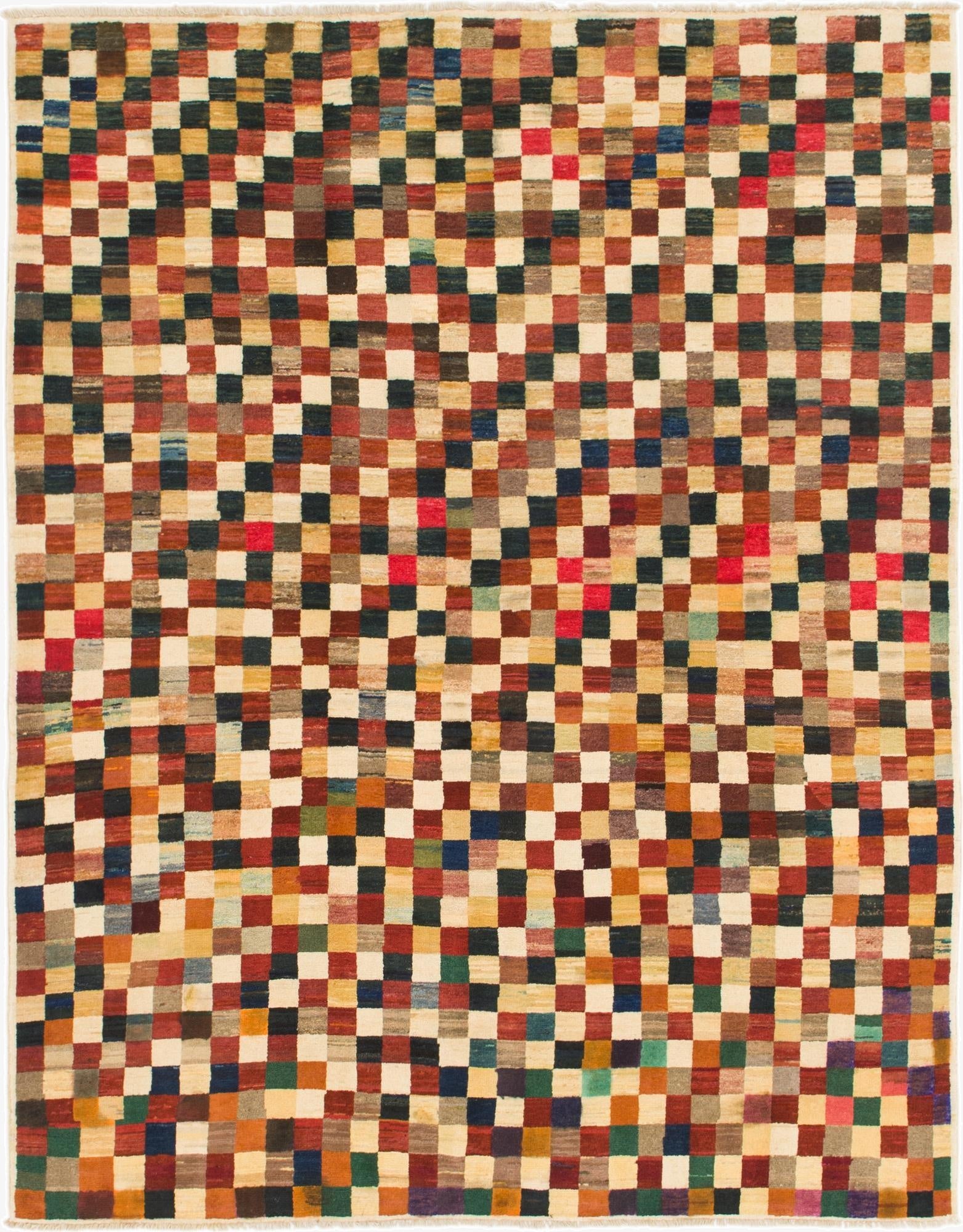 5' 2 x 6' 6  Hand Knotted Modern Ziegler Rug