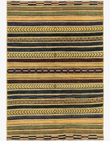 3' 3 x 4' 10 Hand Knotted Modern Ziegler Rug