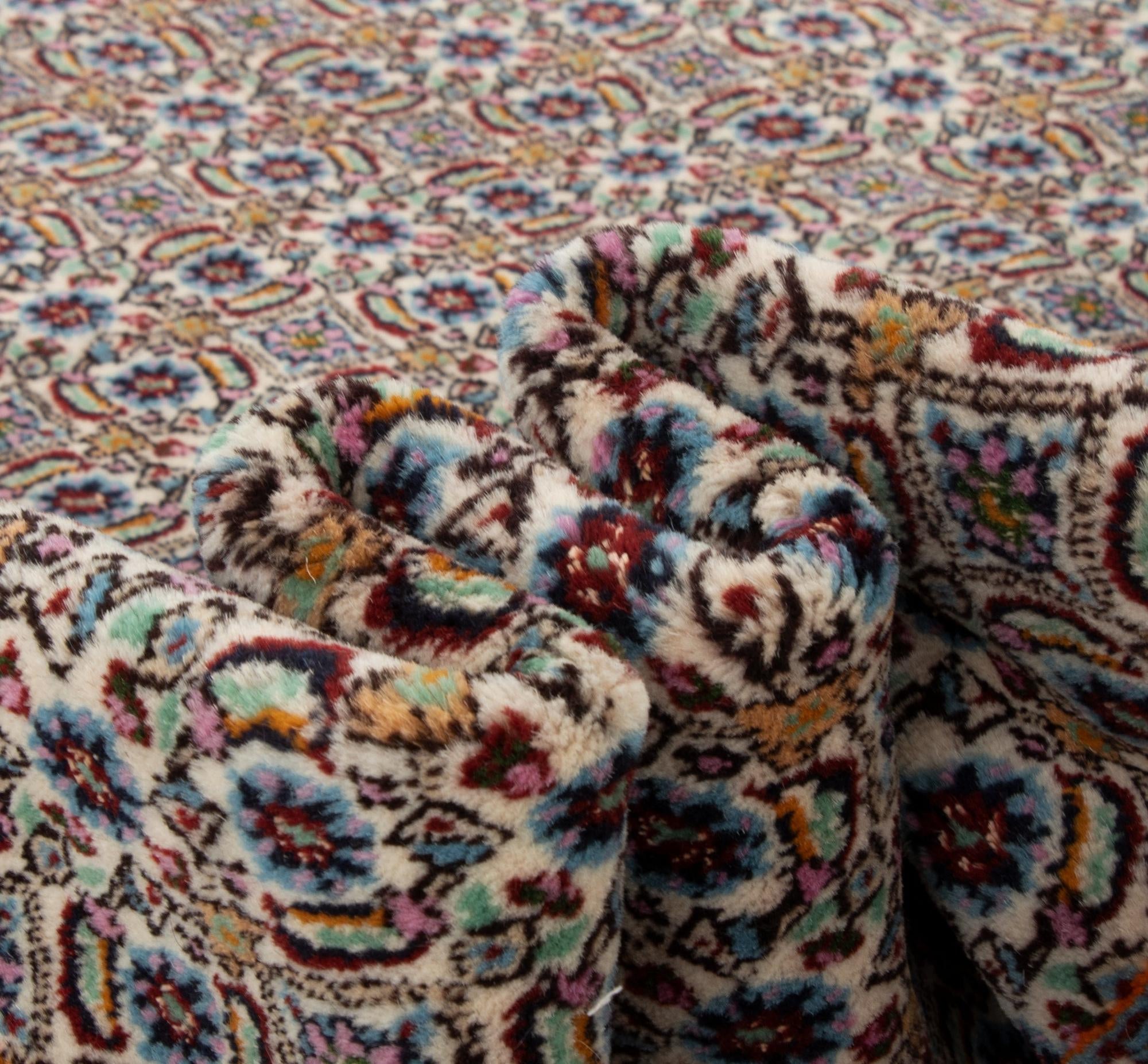 6' 7 x 9' 7 Hand Knotted Mood Persian Rug