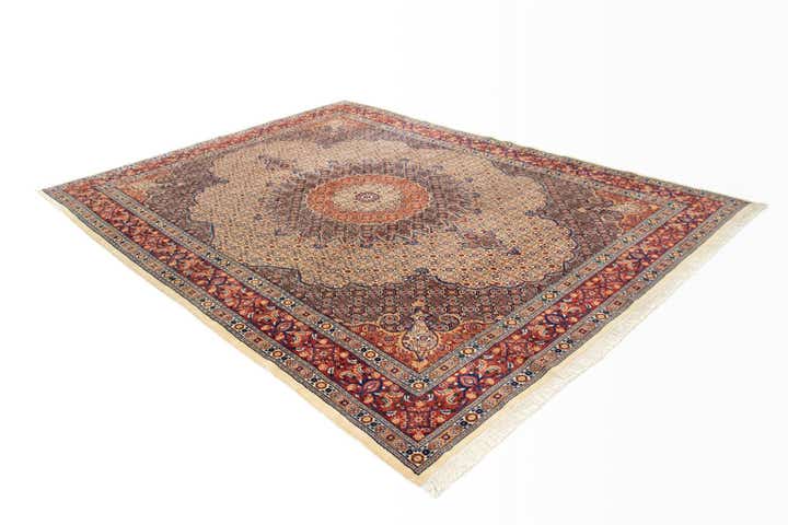 300cm x 380cm Noué main Mood Tapis Persan Laine
